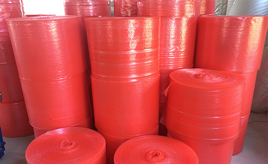 紅色防靜電氣泡膜